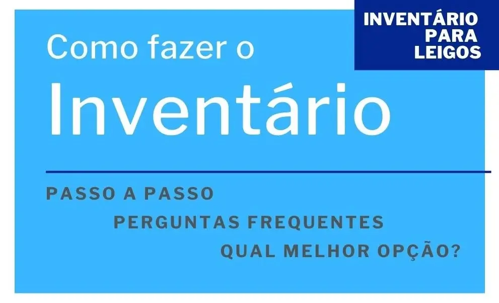 como fazer o inventario