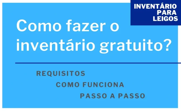 Como fazer o inventário gratuito