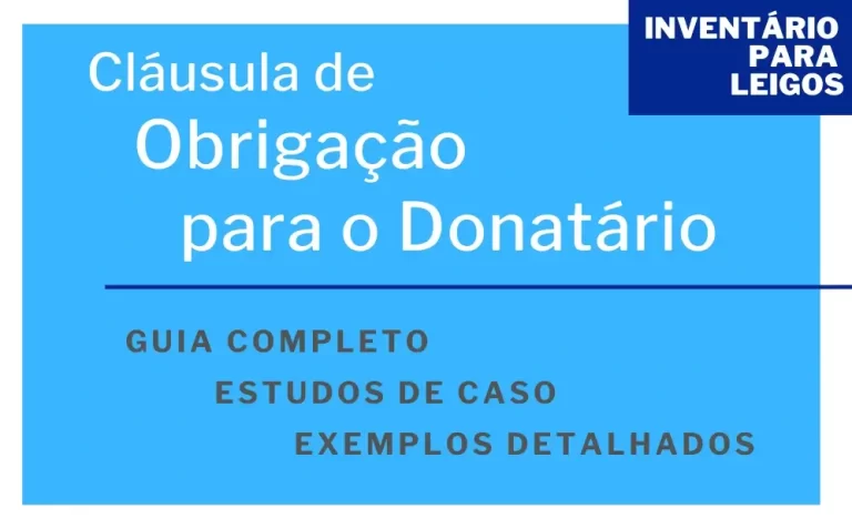 Cláusula de Obrigações para o Donatário