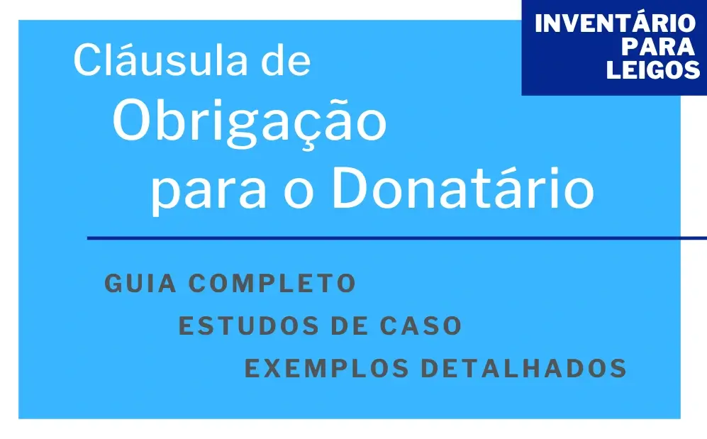 Cláusula de Obrigações para o Donatário