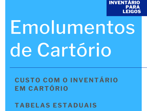 Inventário: Quanto custa? (Custo de todos estados 2022)